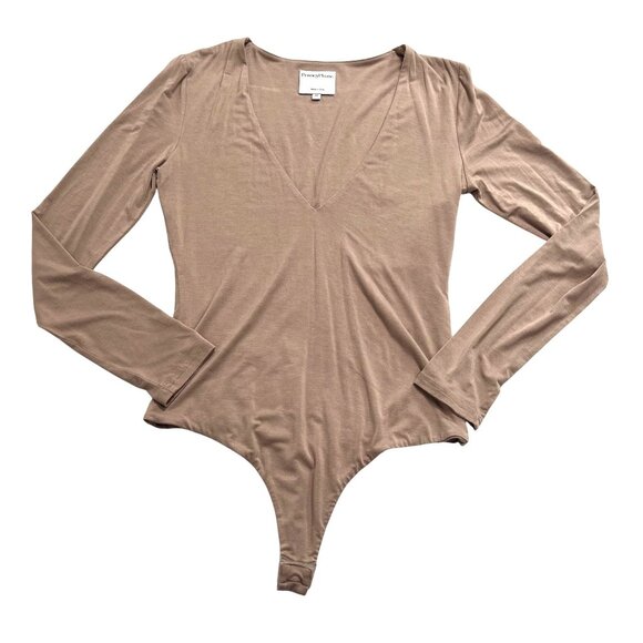 Privacy Please Akron Bodysuit in Hazelnut - Picture 1 of 5